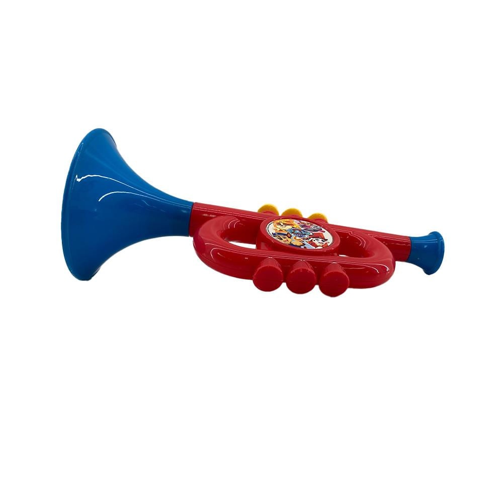 Instrumento Musical Infantil Trompete – Hello Kitty ou Patrulha Canina Candide