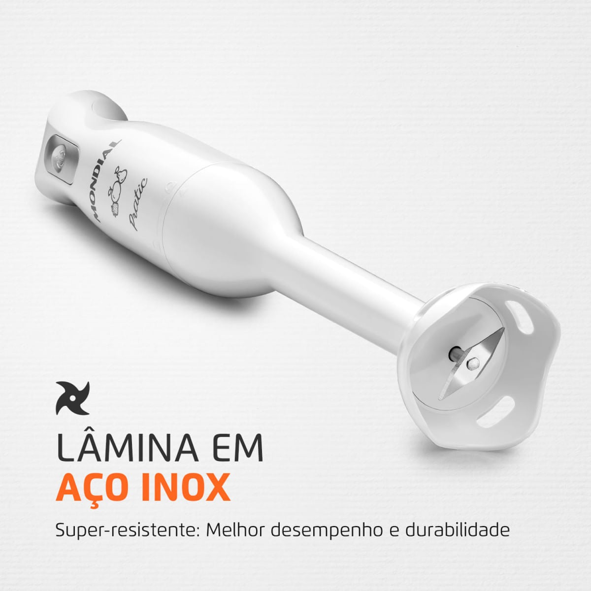 Mixer Mondial M-15 Pratic Branco 200W – Compacto e Versátil para o Seu Dia a Dia