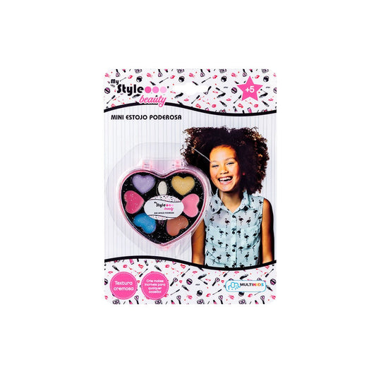 Estojo de Maquiagem Infantil My Style Beauty Mini Estojo Poderosa +5 Anos Multikids – BR1328