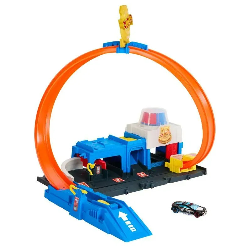 Hot Wheels City Super Delegacia de Polícia – Mattel – SEG Imports