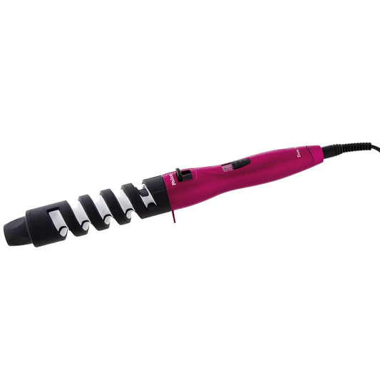Cacheador Philco Duo Shine Rosa – Tubo em Cerâmica, Espiral Integrado, Bivolt, Cordão Giratório 360° e Cachos Perfeitos em Minutos – Seg Imports