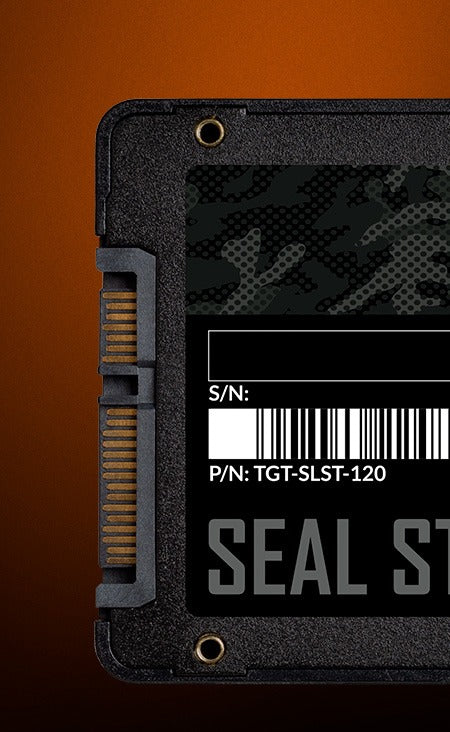 SSD TGT Seal ST 120GB SATA III 6Gb/s – Leitura 500MB/s, Gravação 450MB/s, Formato 2.5", Alta Performance e Instalação Fácil – Seg Imports