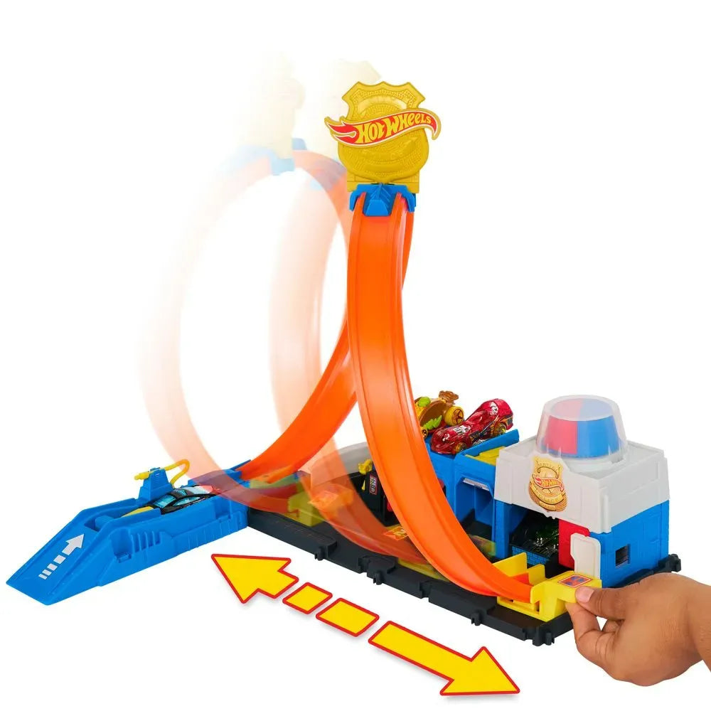 Hot Wheels City Super Delegacia de Polícia – Mattel – SEG Imports