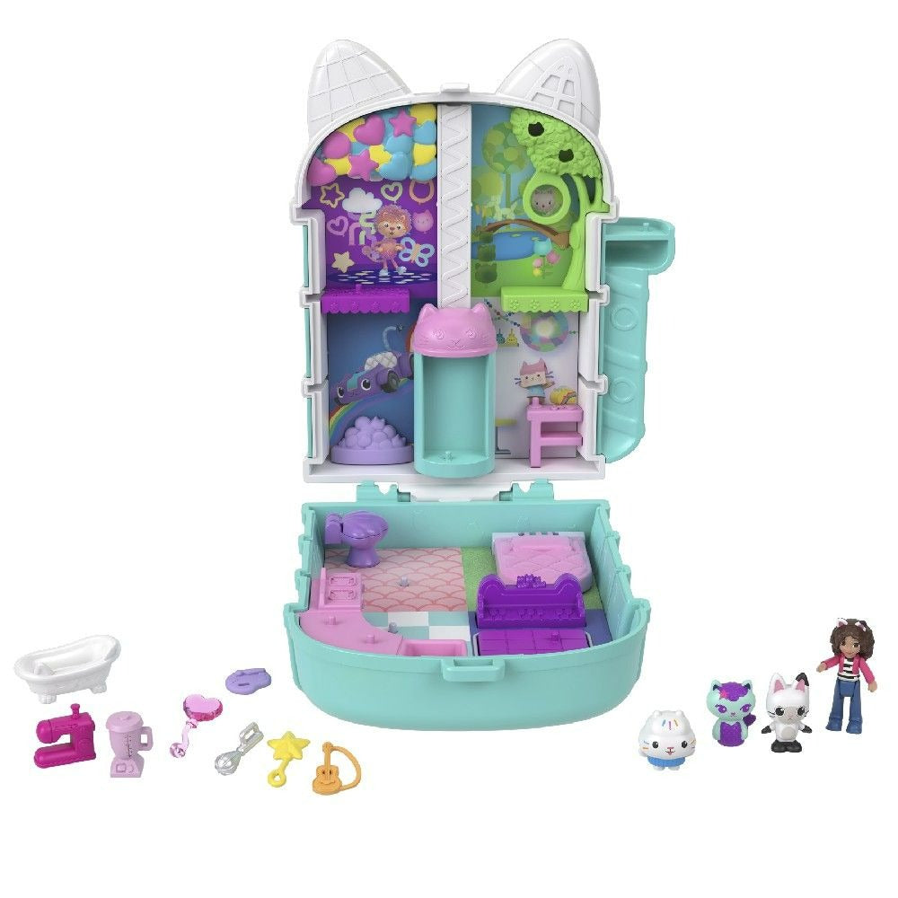 Conjunto De Brinquedo Polly Pocket Estrojo Gabby's Dollhouse Mattel Casinha Seg Imports