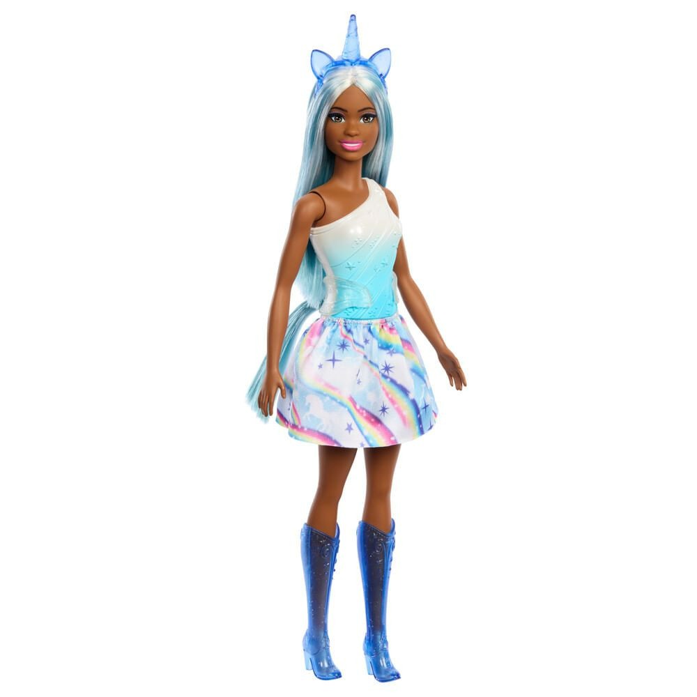 Barbie Fantasia Saia de Unicórnio de Sonho Azul - Mattel Presente Seg Imports