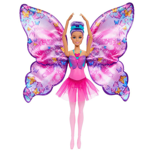 Boneca Barbie Fantasy Bailarina Borboleta 2 Em 1 Original Seg Imports
