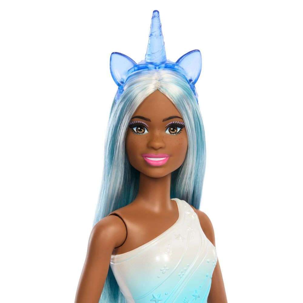Barbie Fantasia Saia de Unicórnio de Sonho Azul - Mattel Presente Seg Imports