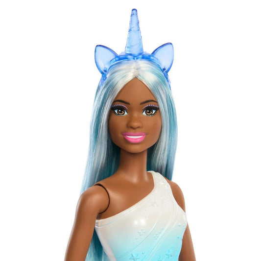 Barbie Fantasia Saia de Unicórnio de Sonho Azul - Mattel Presente Seg Imports