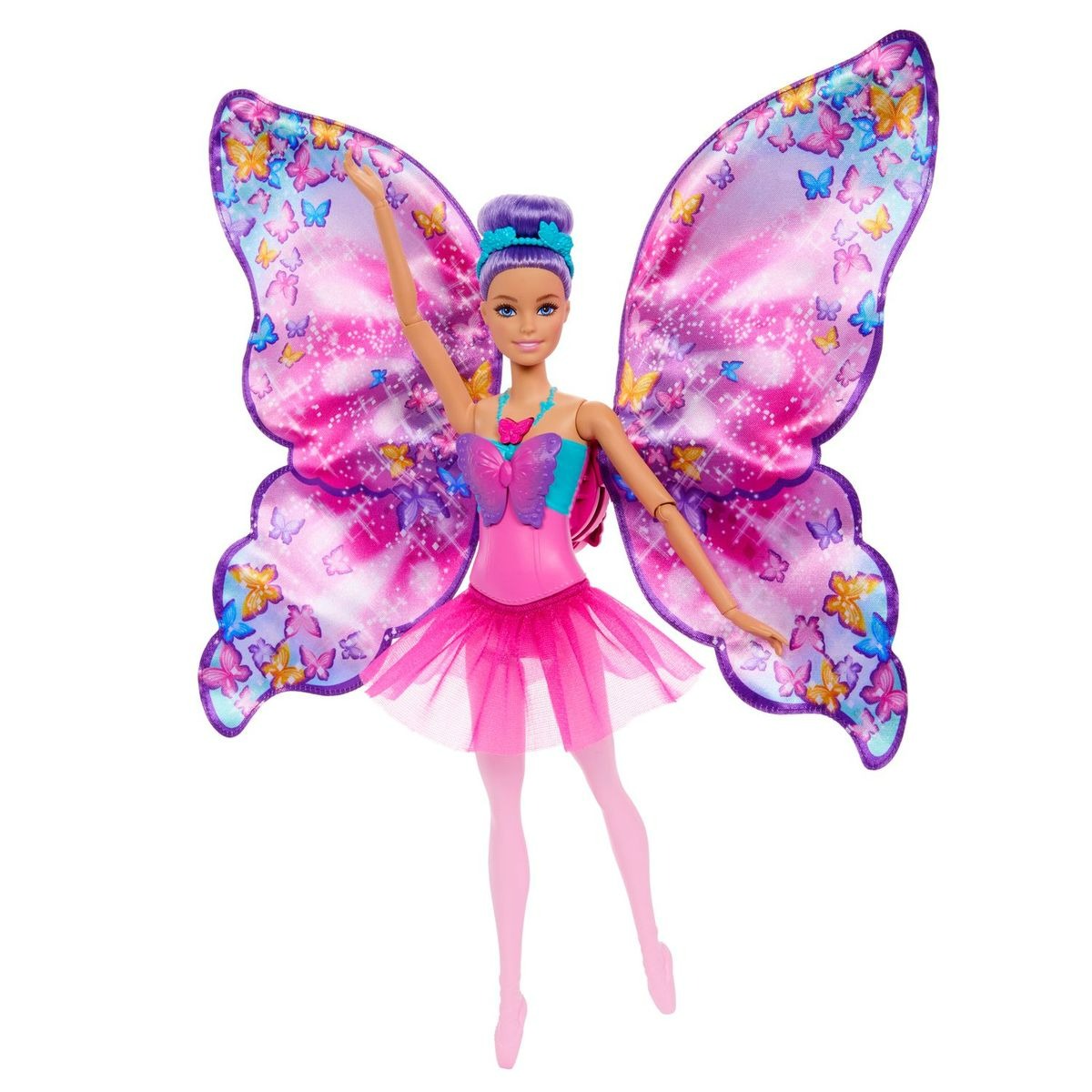 Boneca Barbie Fantasy Bailarina Borboleta 2 Em 1 Original Seg Imports