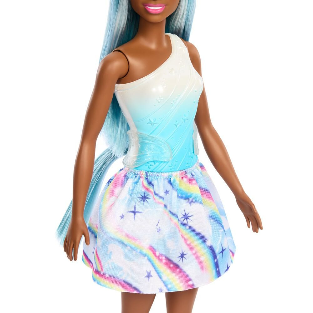 Barbie Fantasia Saia de Unicórnio de Sonho Azul - Mattel Presente Seg Imports