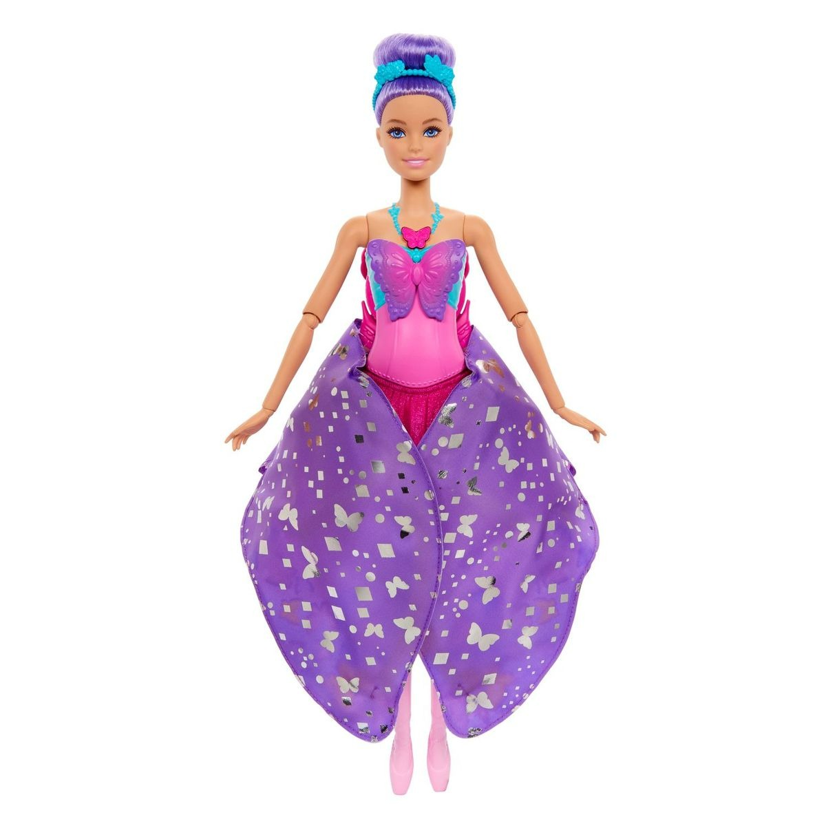 Boneca Barbie Fantasy Bailarina Borboleta 2 Em 1 Original Seg Imports