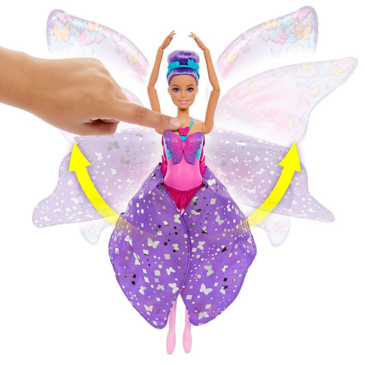 Boneca Barbie Fantasy Bailarina Borboleta 2 Em 1 Original Seg Imports