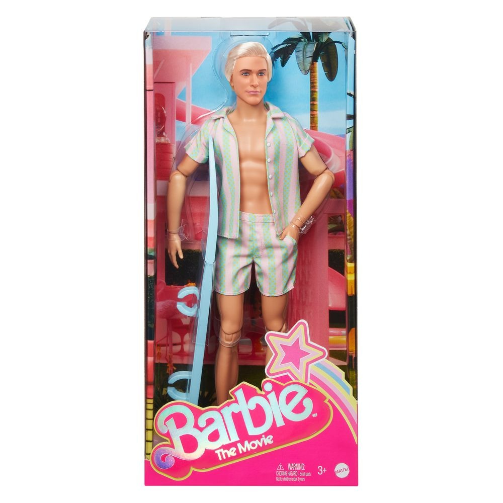 Boneco Ken Surf Conjunto De Praia Barbie O Filme - Mattel Original Seg Imports
