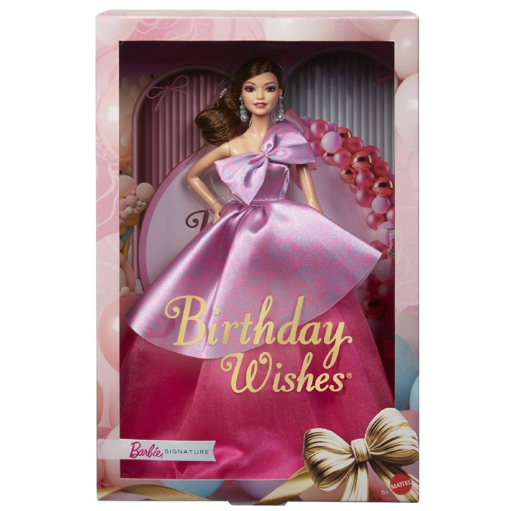 Barbie Boneca de Coleção Birthday Wishes - Mattel Original Seg Imports Presente Dia das Crianças