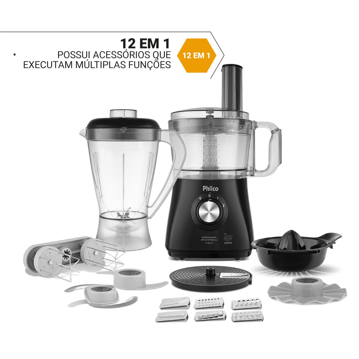 Multiprocessador Philco All In One Maximus 1000W – SEG Imports