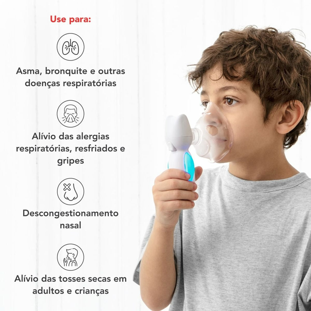 Inalador Mesh Dó Ré Mi Fisher-Price HC220 – Portátil, Musical e Recarregável via USB