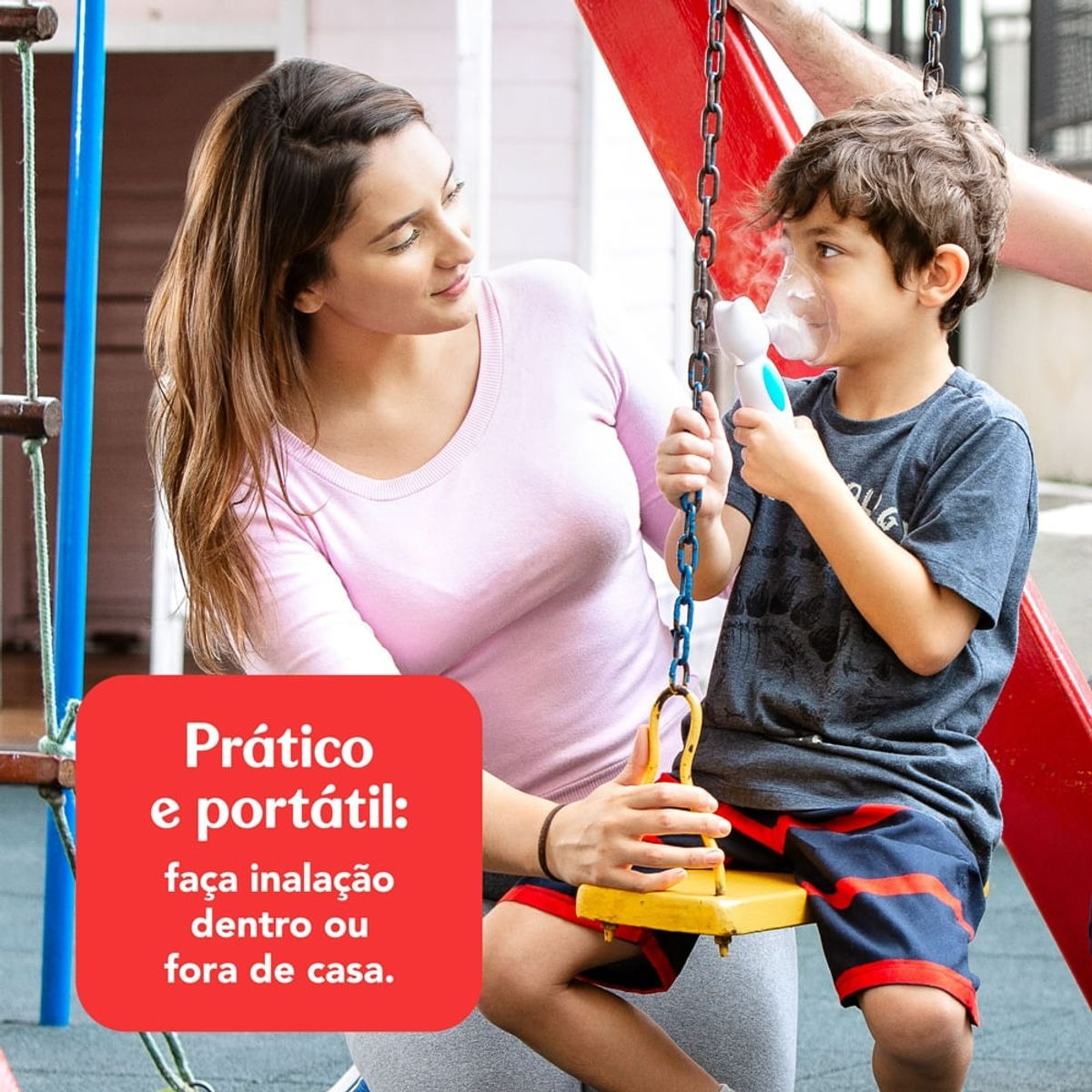 Inalador Mesh Dó Ré Mi Fisher-Price HC220 – Portátil, Musical e Recarregável via USB