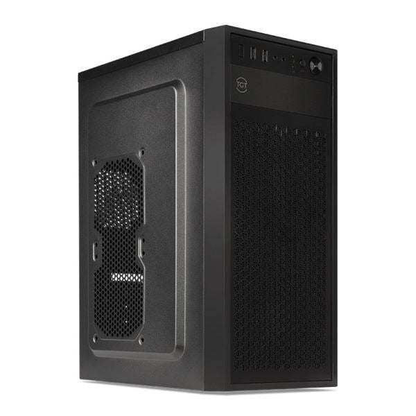 Gabinete TGT H200 Preto com Fonte 200W – Compacto, Resistente e Suporte para Placas M-ITX, M-ATX e ATX – Seg Imports