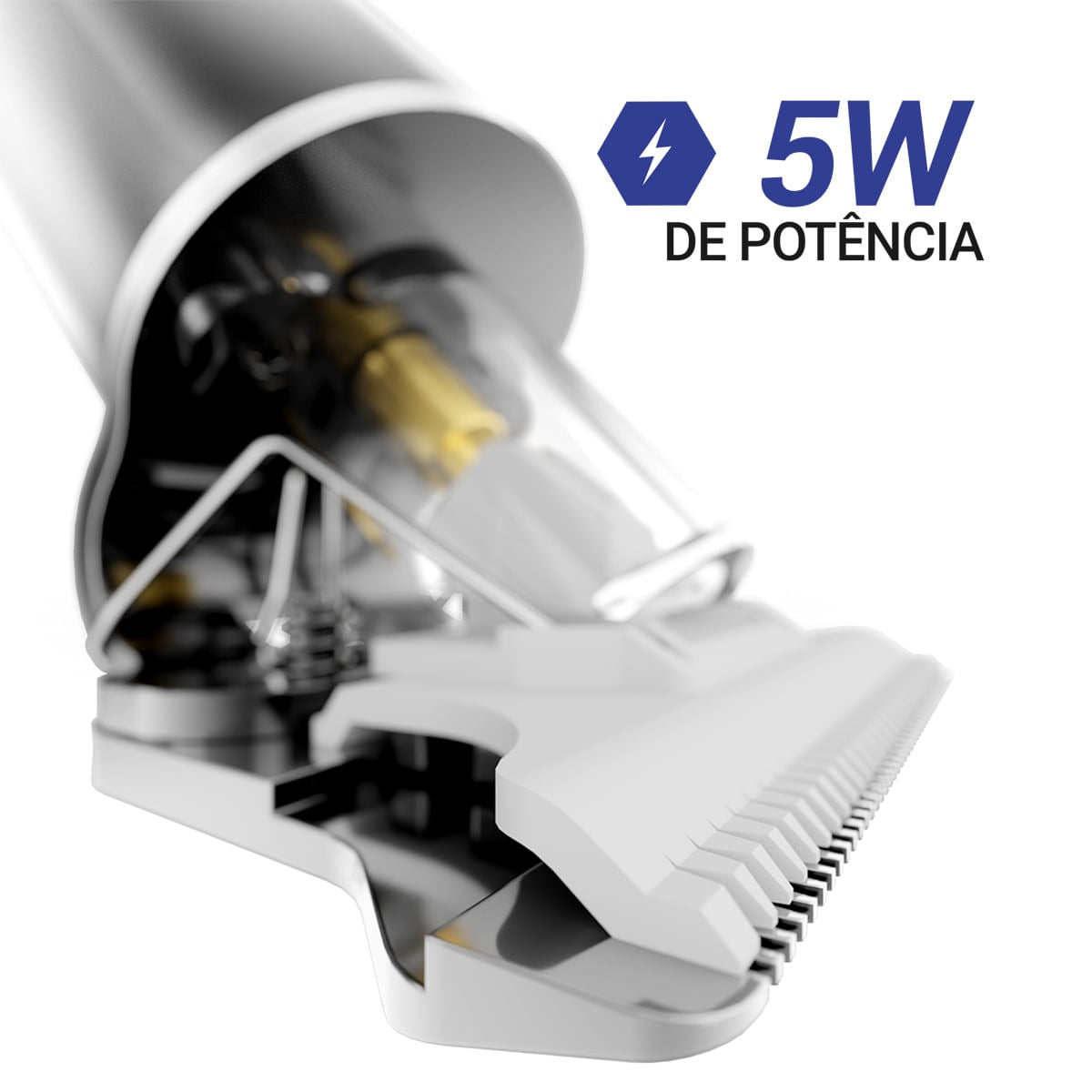 Cortador de Cabelos Philco PCRE1 Sem Fio – Lâmina em Cerâmica, Display LED, 4 Pentes de Corte, Bivolt, Carregamento USB e Autonomia de 1 Hora – Seg Imports