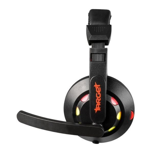 Combo Gamer TGT Ariete 4 em 1 – Teclado ABNT2, Mouse 1600 DPI, Mousepad e Headset 40 mm – Rainbow LED – Seg Imports