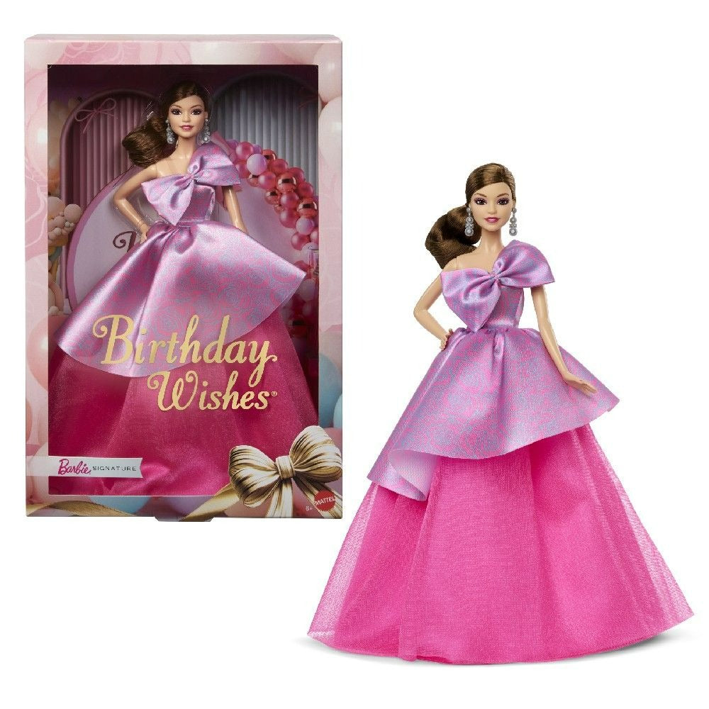Barbie Boneca de Coleção Birthday Wishes - Mattel Original Seg Imports Presente Dia das Crianças