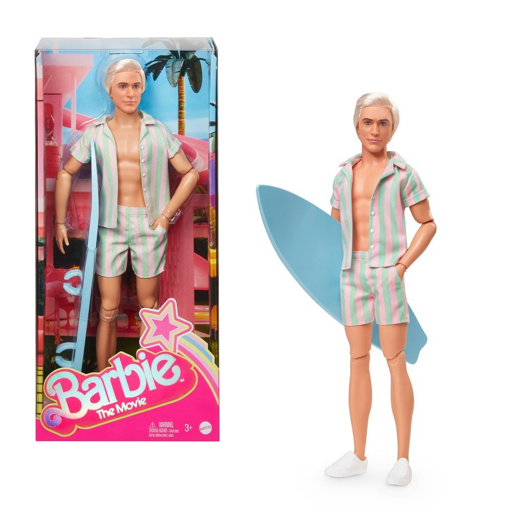 Boneco Ken Surf Conjunto De Praia Barbie O Filme - Mattel Original Seg Imports