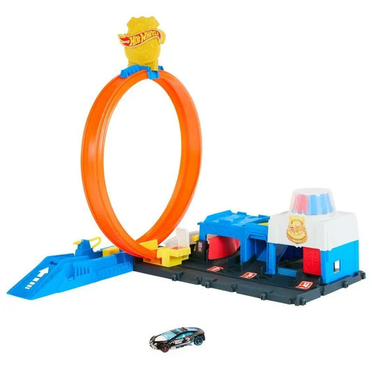 Hot Wheels City Super Delegacia de Polícia – Mattel – SEG Imports