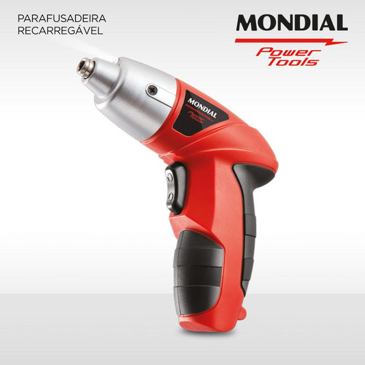 Parafusadeira Elétrica Mondial Power Tools FPF-05 – Mobilidade, Praticidade e Eficiência