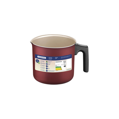 Fervedor Leiteira Tramontina Turim Alumínio Antiaderente Starflon Max Chumbo 12 cm 1,1 L – Praticidade e Segurança na Sua Cozinha