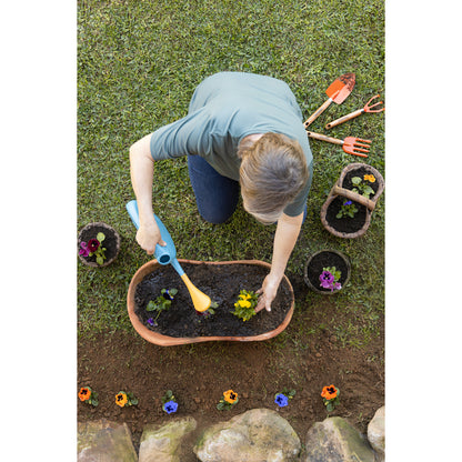 Jogo para Jardinagem Tramontina 3 Peças – Ferramentas Metálicas com Cabo de Madeira