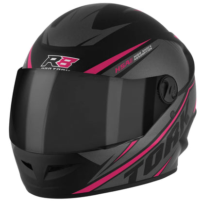 Capacete Pro Tork R8 Fechado Fosco Viseira FumÊ – Segurança e Estilo em Alto Nível