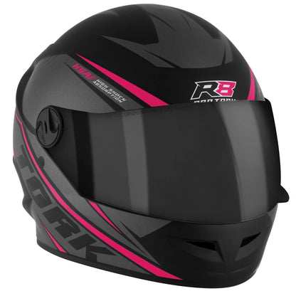 Capacete Pro Tork R8 Fechado Fosco Viseira FumÊ – Segurança e Estilo em Alto Nível