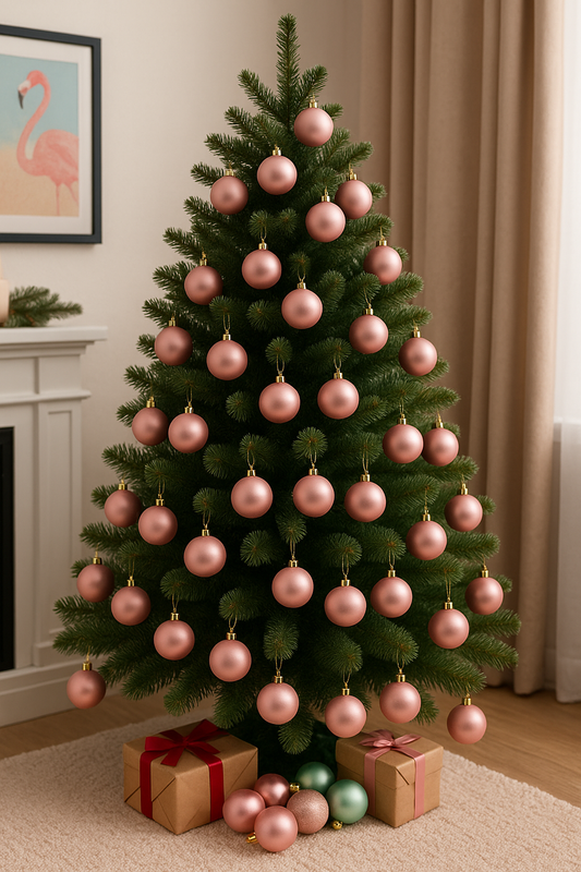 Bolas de Natal Merita Candy Color 3cm – 54 Unidades de Pura Alegria e Sofisticação
