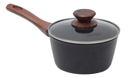 Jogo de panelas de cozinha Mimo Style Cook Fundo de Tripla Indução com 10 peças de alumínio black Conjunto de Panelas Mimo Style Cook Black Indução 10 Peças – Revestimento Cerâmico