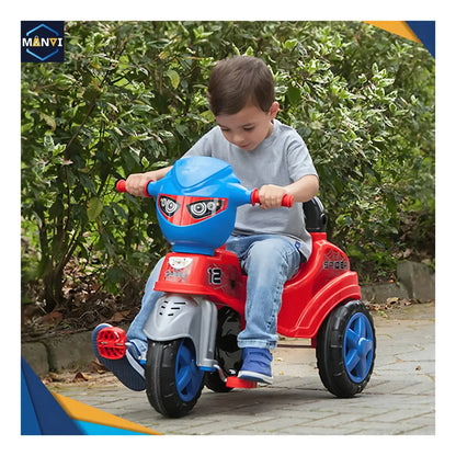 Triciclo Infantil Pedal Carrinho De Empurrar Com Haste Menino Menina Dia das Crianças