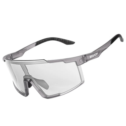 Óculos de Ciclismo SCVCN UV400 – Esportivos, Polarizados e Resistentes, Ideais para Mountain Bike, Estrada e Atividades ao Ar Livre