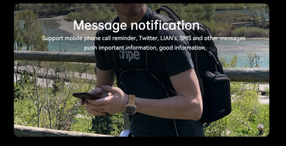 Smartwatch Militar 2025 – GPS, Chamadas BT, Fitness, À Prova d’Água, Compatível Android e iOS