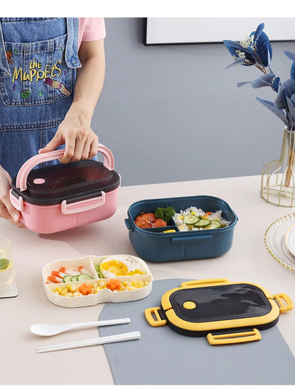 Lancheira Disney Stitch – Caixa de Armazenamento de Alimentos Fofa e Prática para Escola, Trabalho e Passeios
