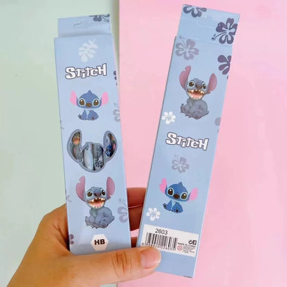 Kit 12 Lápis Disney Lilo & Stitch –  Presente Criativo Infantil Lápis de Colorir