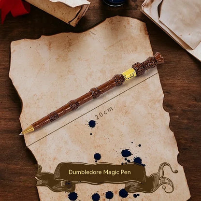 Caneta Varinha Harry Potter – Criativa em Resina, Presente Escolar e de Aniversário