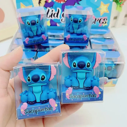 Apontador de Lápis Disney Stitch – MINISO, Estilo Kawaii para Escola e Presentes