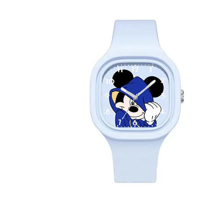 Relógio Infantil Mickey e Minnie – Moda Escolar, Estilo Divertido e Presente Perfeito para Meninos e Meninas