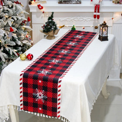 Caminho de Mesa de Natal – Decoração Merry Christmas para Casa, Festa e Ano Novo
