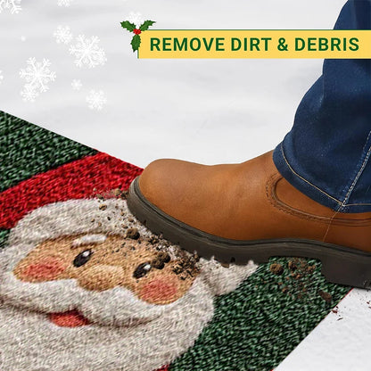 Tapete Natalino Vermelho com Papai Noel – Decoração Exclusiva para Deixar Sua Casa Aconchegante no Natal 2026