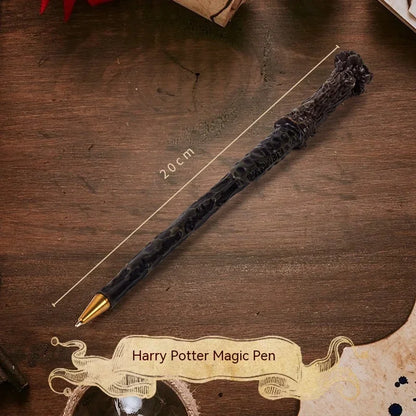Caneta Varinha Harry Potter – Criativa em Resina, Presente Escolar e de Aniversário