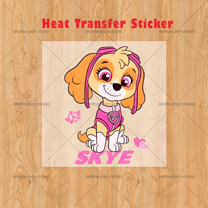 Lancheira Infantil Patrulha Canina – Modelos Skye e Chase com Letras A-Z, Ideal para Escola, Piquenique e Presentes
