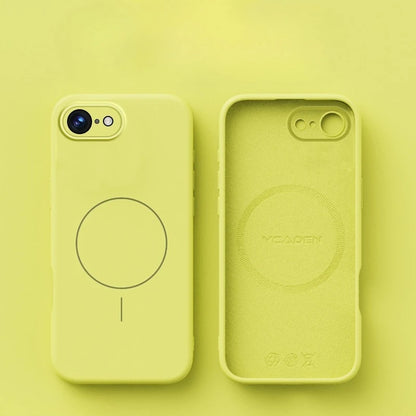 Capa de Celular em Silicone Líquido com MagSafe – Proteção Magnética p/ iPhone 11 ao 16 Pro Max