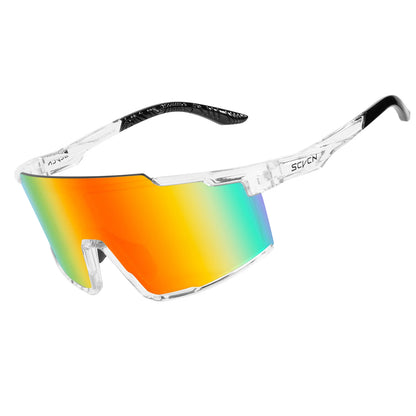 Óculos de Ciclismo SCVCN UV400 – Esportivos, Polarizados e Resistentes, Ideais para Mountain Bike, Estrada e Atividades ao Ar Livre