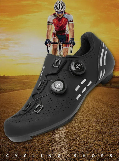 Tênis de Ciclismo Unissex – Tênis MTB Speed para Bicicleta, Pedal Plano SPD, Corrida, Estrada e Montanha