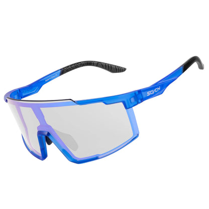 Óculos de Ciclismo SCVCN UV400 – Esportivos, Polarizados e Resistentes, Ideais para Mountain Bike, Estrada e Atividades ao Ar Livre